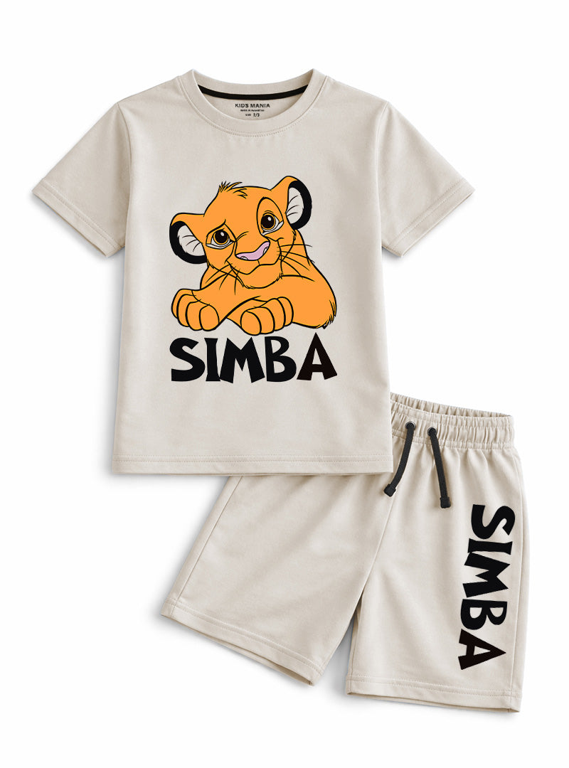 Boys Simba Summer Shorts Set