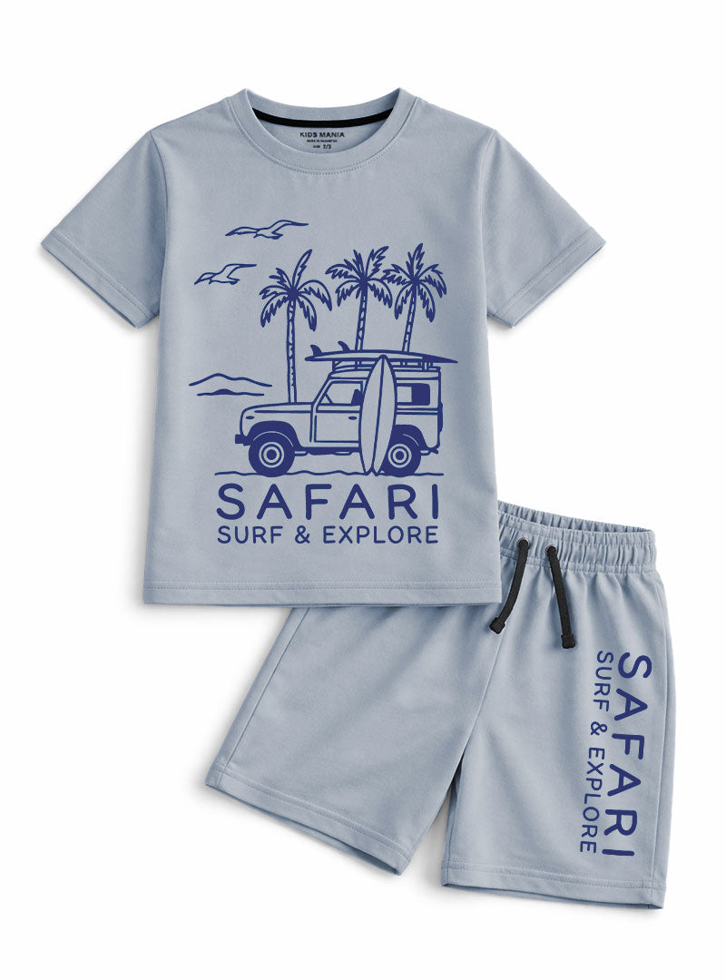 Boys Safari Surf Co-ord Set