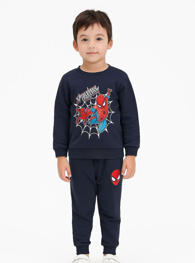 Spiderman Warm & Soft Fleece Tracksuits for Boys