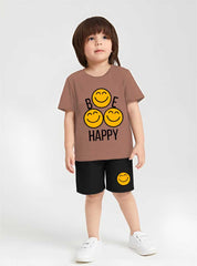 Be Happy and Keep Smiling Cotton Suit