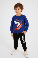 cozy & warm fleece tracksuit for kids 