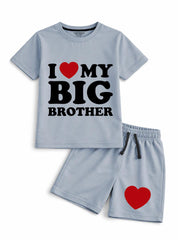 Boys Big Brother Shorts Set