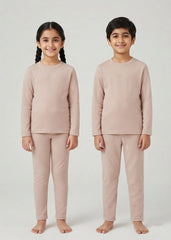 Cloud Beige Rib Thermal Set