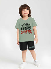 Enjoy Surfing Club With Cotton Set