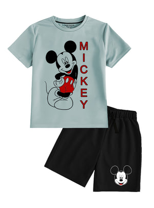 Mint green T Shirt for Boy