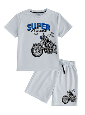 Slate grey T Shirt for Boy