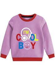 I'm Cool Boy Winter Fleece Sweatshirt