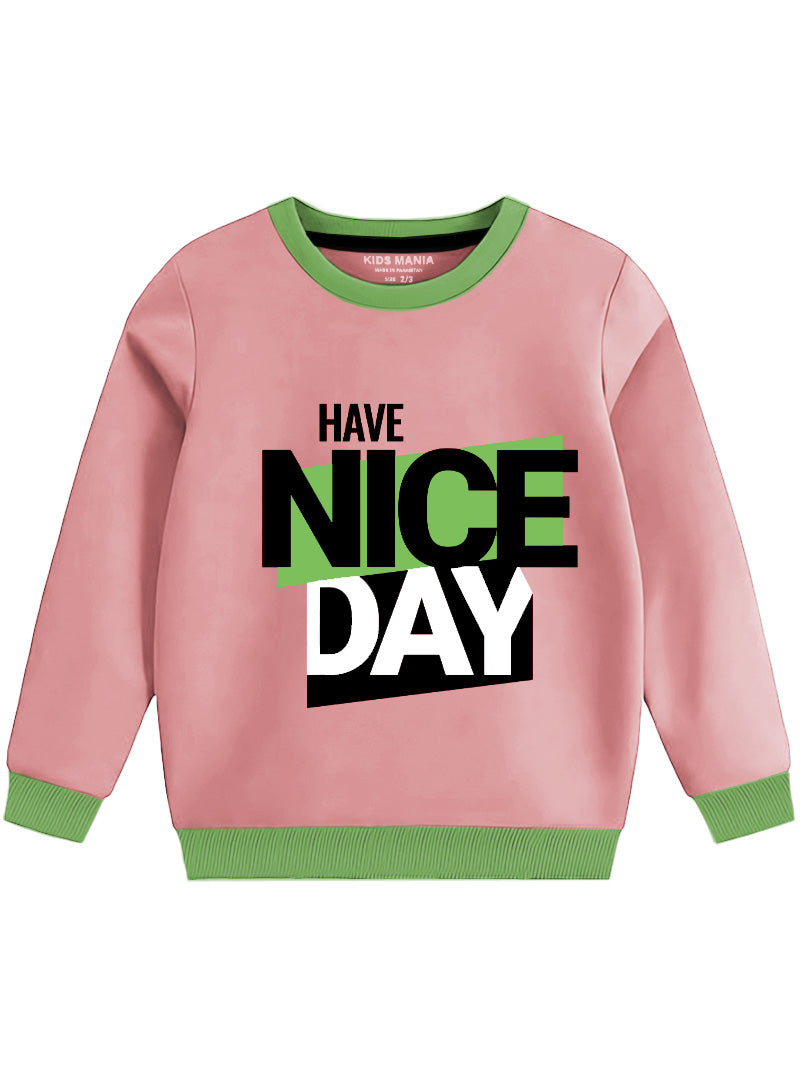 Have a Nice Day Children's Sweatshirt