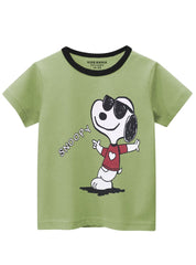 KIDS T-SHIRT SMILING SNOOPY