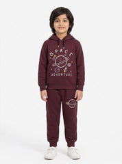 Space Adventure Boys Hoodie Set