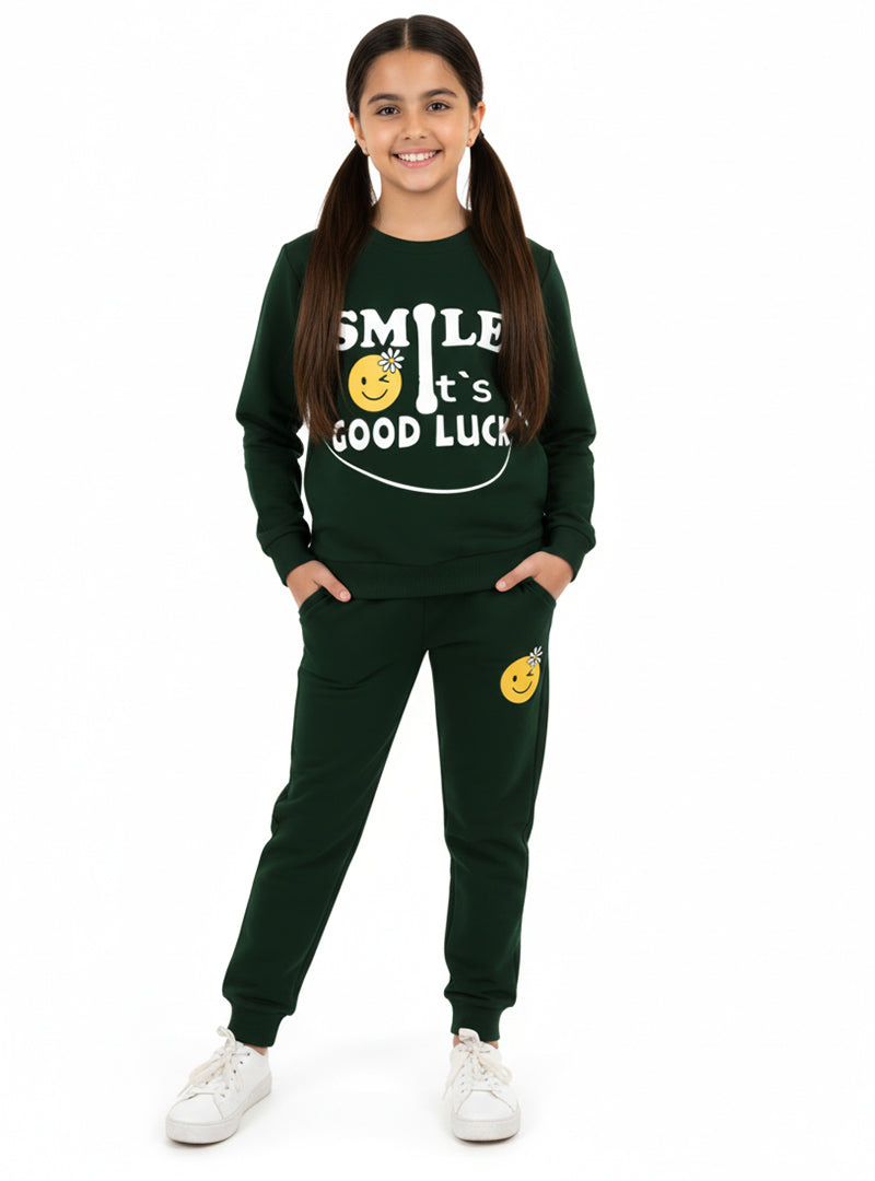 Comfy & Breathable Winter Fleece Tracksuit for Kids – Soft & Stylish
