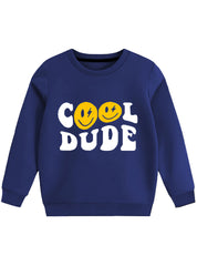 Stylish Cool Dude Printed Sweatshirt