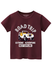 Road Trip Explore Adventure Cotton T-Shirt