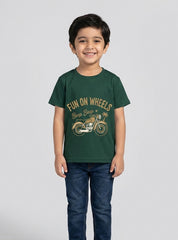 Boys Fun Wheels Graphic Tee