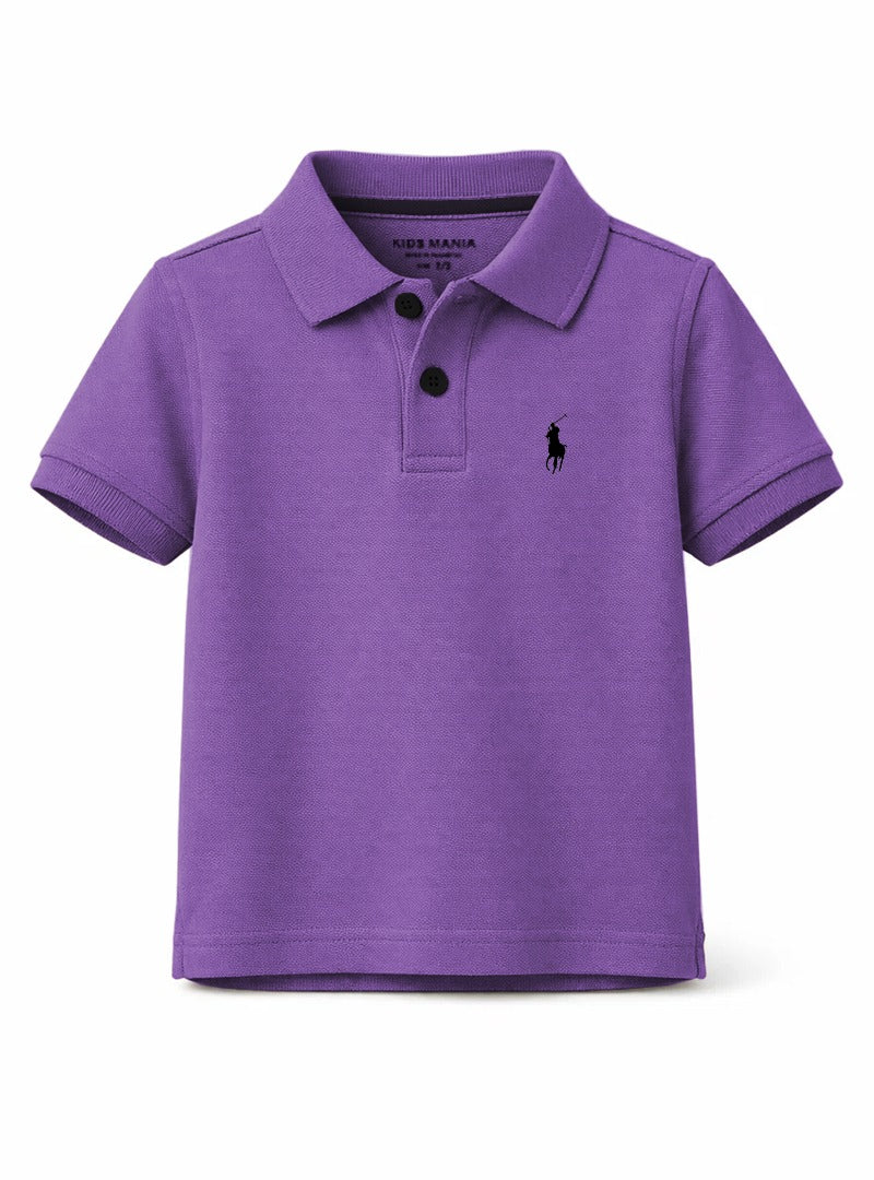 Imperial Violet Crest Polo