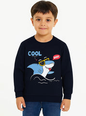 Stylish Boys Fleece Sweatshirt – Soft & Cozy Fit
