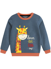 Dream Big Little One Giraffe Fleece Sweatshirt