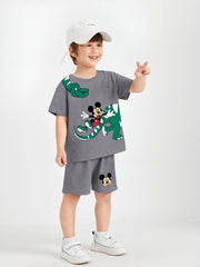 Mickey & Dino Kids Cotton Clothes Set