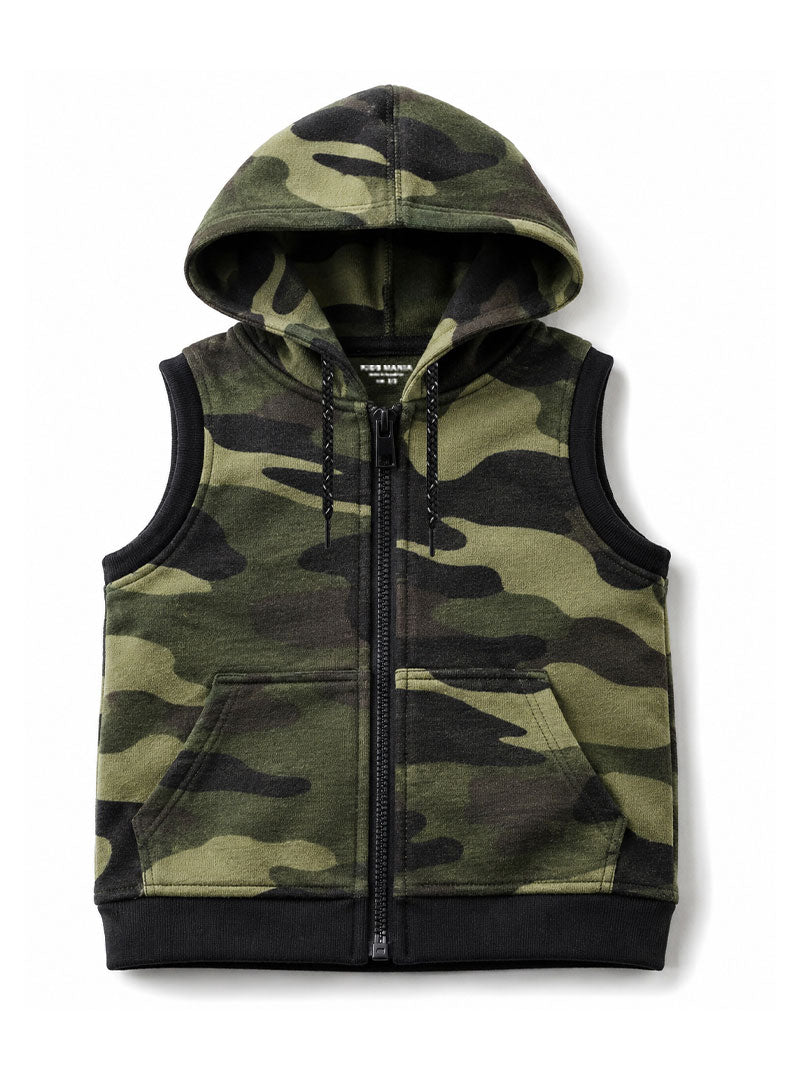 Ranger Camo Sleeveless Hoodie