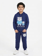 Bear Squad Boys Winter Hoodie Set