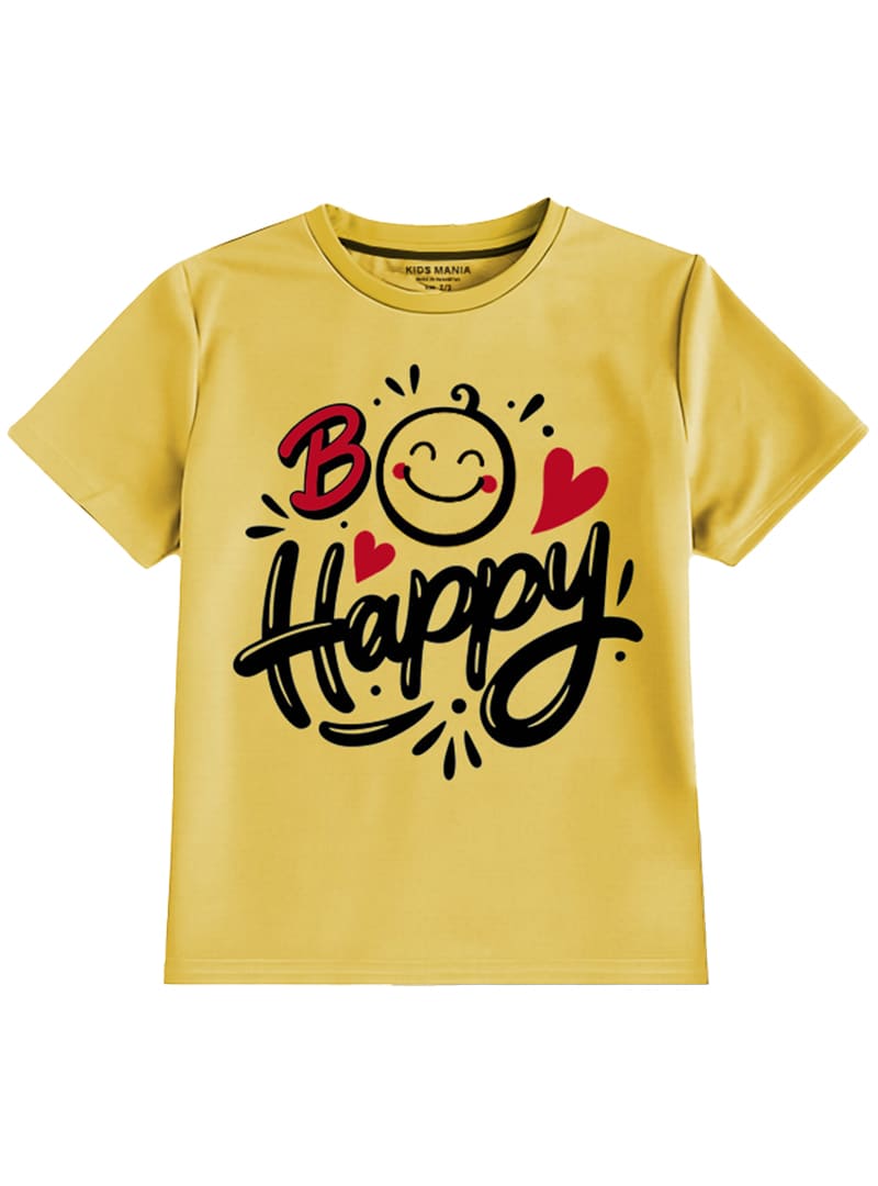 Be Happy Smiling Kids T-Shirt