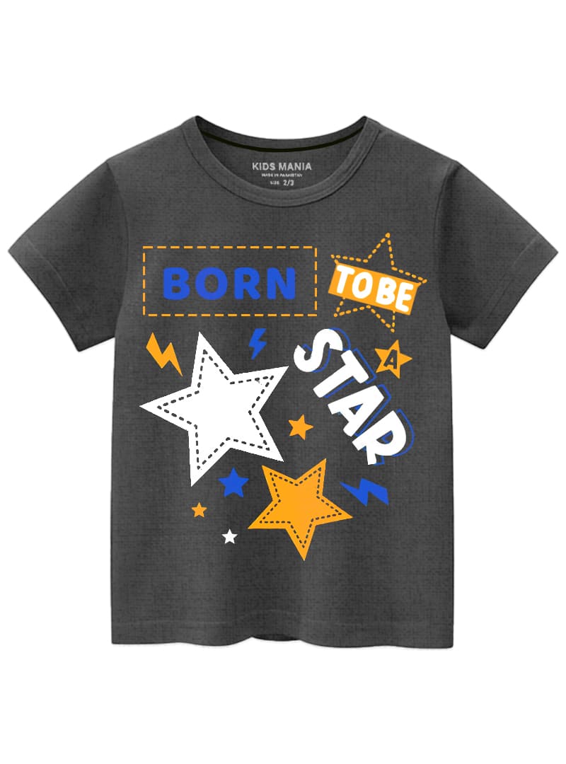 Born to Be Star Soft Cotton T-Shirt