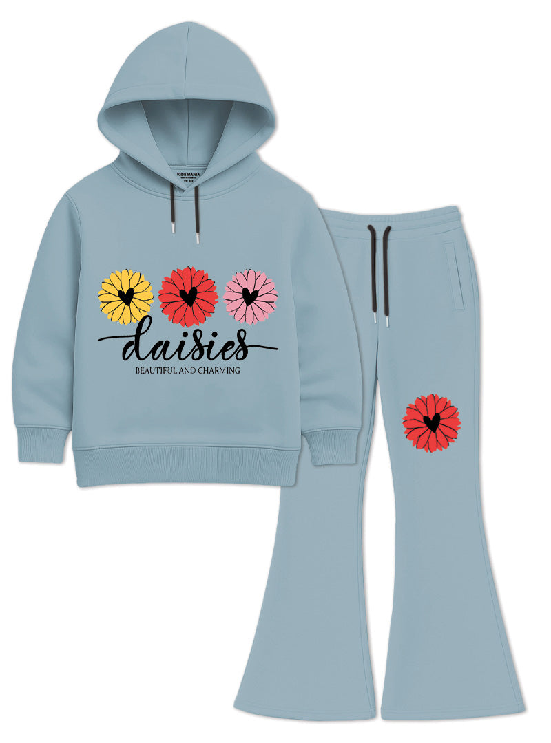 Girls Winter  Flare Set Bloom Charm