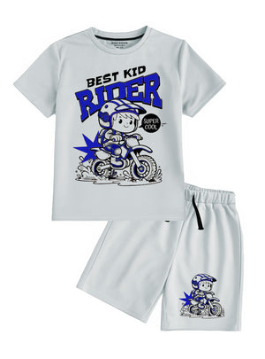 Steal grey T Shirt for Boy