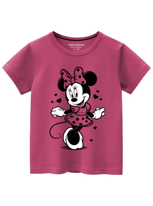 Hot pink T Shirt for Girl
