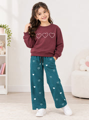 Girls Winter Set Heart Harmony