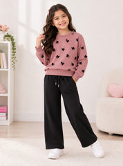 Girls Winter Set Blush Signature