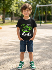 Boys Start Today Smile Graphic Tee