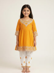 Girls Festive Frock Set