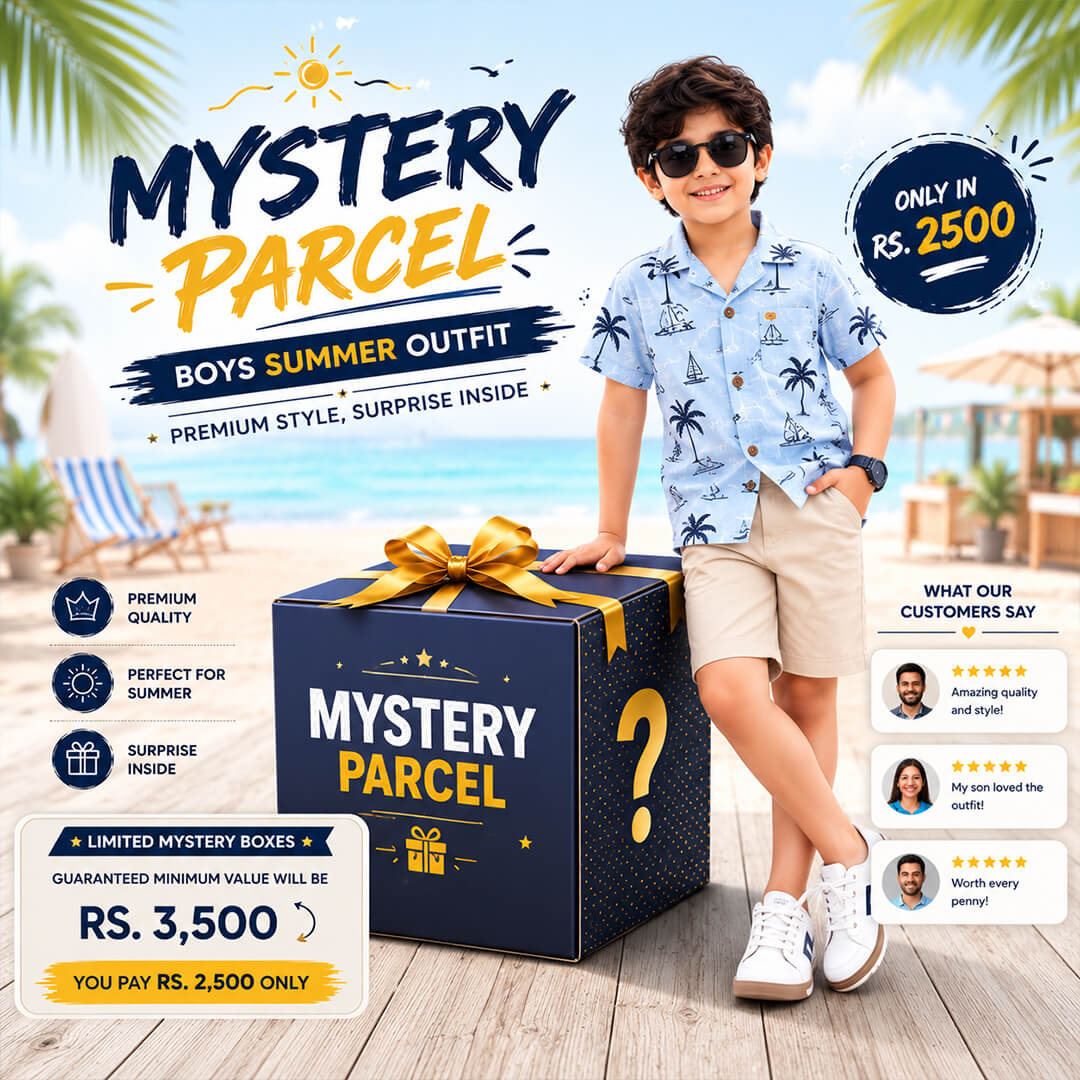 Kids Mania Mystery Box – Boys Summer Outfit
