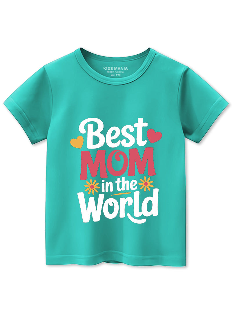 Girls Best Mom in the World Tee