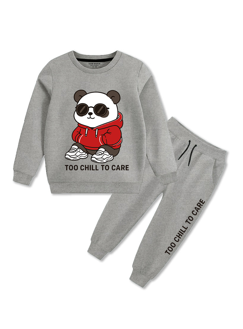 Boys Winter Set Too Chill Panda