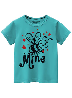 Turquoise T Shirt for Girl