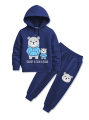 Bear Squad Boys Winter Hoodie Set