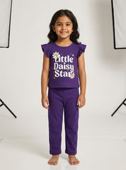 Girls Little Daisy Lounge Set