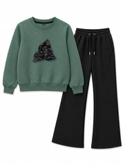 Girls Winter Set Evergreen Noir