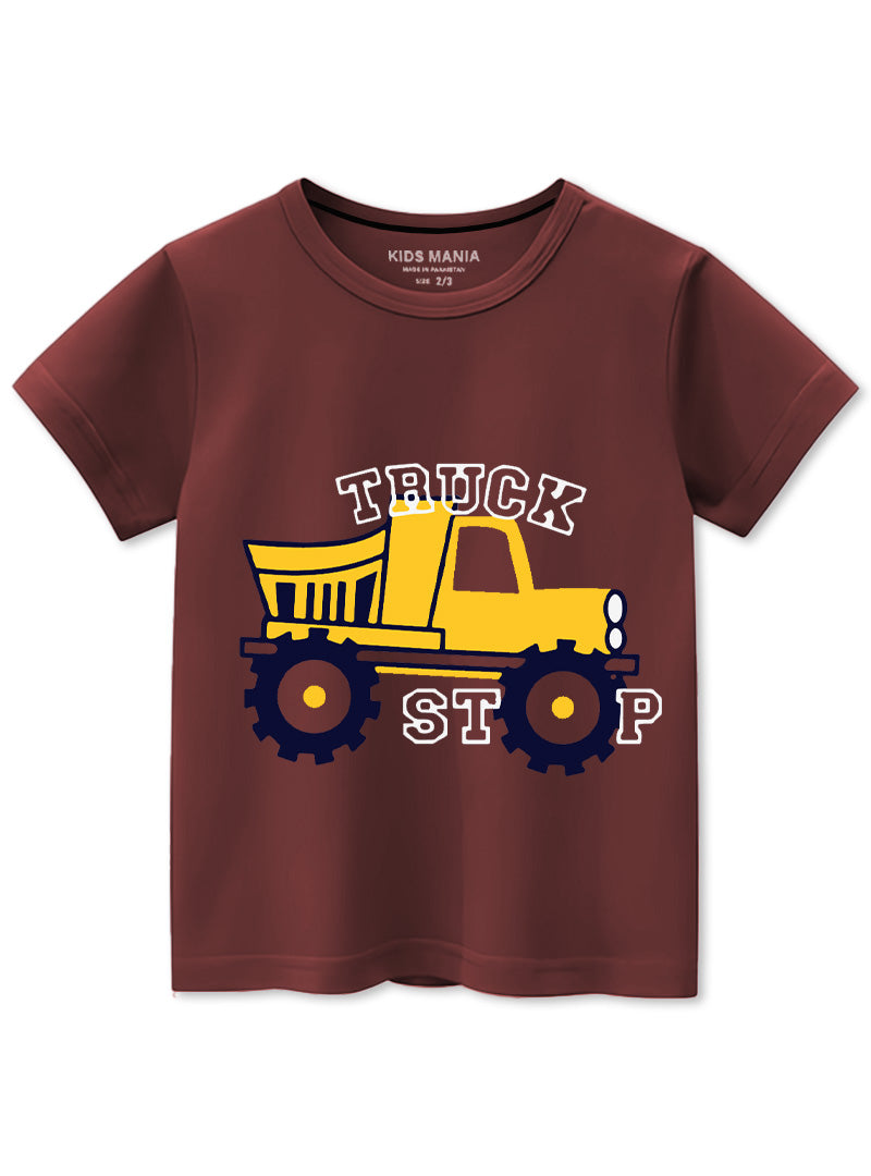 Boys Truck Power Graphic Tee