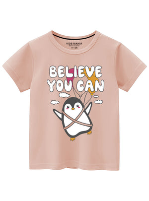 Light pink T Shirt for Girl