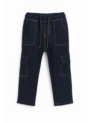 Denim cargo jeans for boys 
