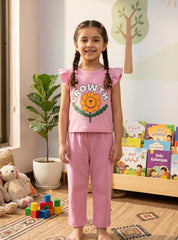 Girls Happy Bloom Lounge Set