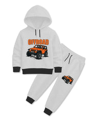 Jeep Adventure Off Road Winter Hoodie Set For Boys