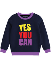 Children's Yes You Can Printed Sweatshirt