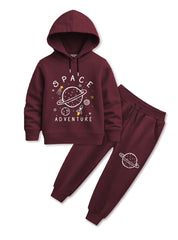 Space Adventure Boys Hoodie Set