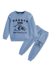 Winter Fleece Tracksuit - Daddy and Son