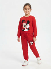 Girls Winter set Red Bow Belle