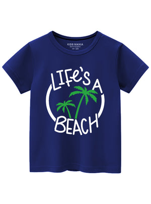 Navy blue T Shirt for Boy